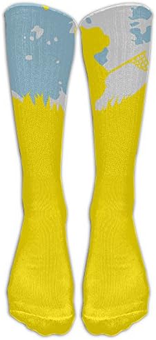 A Little Bear As A Butterfly Catcher With A Butterfly Net In The Moonlight Over The Knee High Socks High Stockings Knee Thigh Stocking