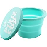 Pixie Cup Cup - Collapsible Silicone Cup for Sterilizing Menstrual Cups and Storing Your Diva Cup - Foldable for Travel