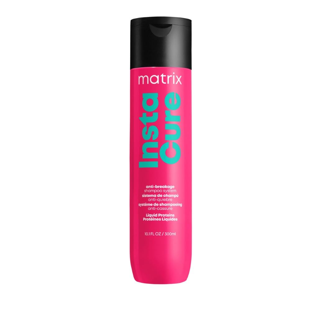 Matrix Hair Shampoo for Damaged Hair, Strengthens, Anti-Breakage, Total Results InstaCure, 300ml