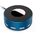 Vogek 6-Port USB Charger Desktop Charging Station with Smart Identification (Blue)