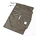 VORCOOL 4pcs Universal Waterproof Nylon Drawstring Storage Bags for Travel, Multi-Size Organizers for Toiletries, Clothes, Accessories, Olive Green
