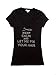 Simply Savvy Co Women's Keep Calm and Let Me Fix Your Hair T-shirt