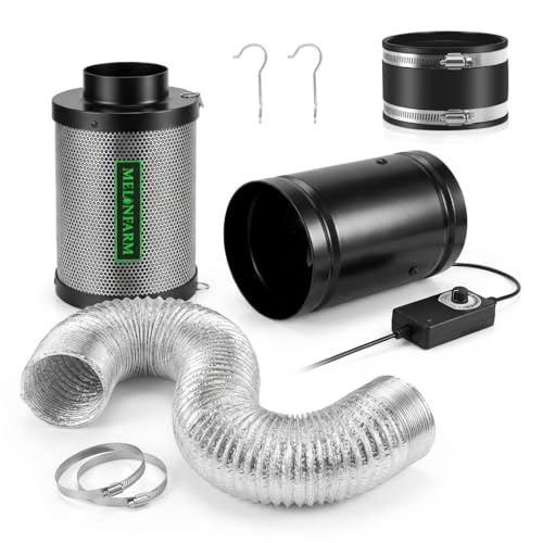 MELONFARM 4 Inch Inline Fan Kit