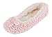 MIXIN Women's Ballerina House Cozy Slippers with Bow and Anti-Slip Sole for Indoor Comfort Fuzzy
