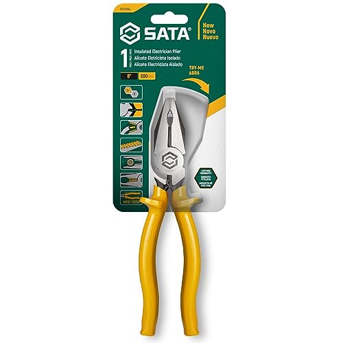 Alicate Para Eletricista Isolado 8 - SATA - ST75104L
