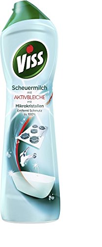 Viss Scheuermilch Aktivbleiche Reiniger, 4er Pack (4 x 500 ml)