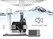 SUKI&SAMI Pet Fountain Cat Water Dispenser Healthy and Hygienic Drinking Fountain, 3L Automatic Electric Water Bowl for Dogs, Cats, Birds and Small Animals (Radar)