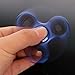 ZYooh Fidget Spinner Toy Stress Reducer - Perfect For ADD, ADHD, Anxiety, and Autism Adult Children (blue)