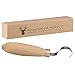 Wood Carving Hook Knife for Carving Spoons & Bowls by Mountain Elk Products - Crooked Knife for Beginners and Professionals