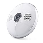 BooTaa Rechargable Patio Umbrella Light Blue-tooth Speaker, Wireless 64 LED USB Potable Parasol Lights with White Light & RGB Color Changing, Camping Lamp Built-in 4000mAh Lithium Battery Power Bank