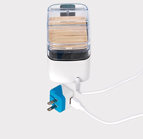 Serve Clean DW6400 Toothpick Dispenser, White - Thumbnail 3