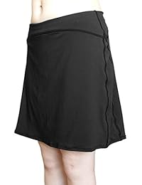 Cocoship pollera deportiva atlética, para nadar, multipropósito, para dama, UPF 50+ (FBA)