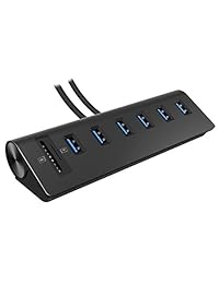 Cateck USB 3.0 Hub de estilo manzana Apple con lector de tarjetas SD   TF combinado