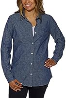 Weatherproof ® Vintage Ladies' Long Sleeve Shirt-Denim, Small