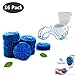 STA_BLUE Antibacterial Blue Automatic Bleach Toilet Bowl Bathroom Cleaner Tablets, Drop in Tank - 16 Pieces