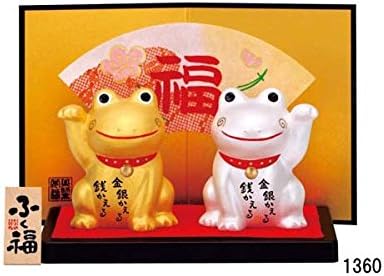 Auspicious figurines Good Fortune is Returned "Frog" Japanes Goods 1360