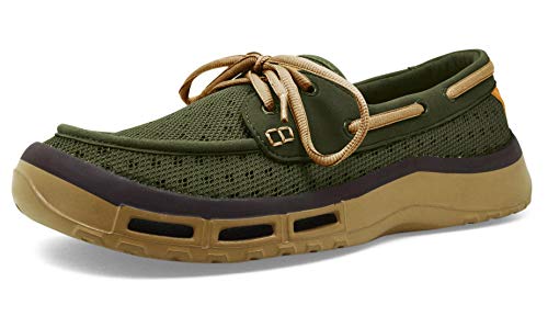 SoftScience The Fin 2.0 Men's Fishing/Boating Shoes - Sage, Size 7
