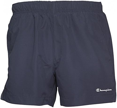 Mens Champion Classic Logo Swim Shorts Navy Guys Gents