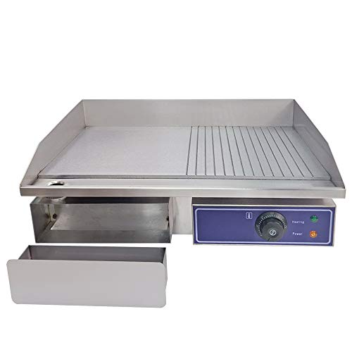 TAIMIKO Commercial Electric Griddle Flat Top Grill HotPlate Kitchen