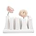 Chive - Pooley 2, Ceramic Flower Vase, 8-Tube Shape (White)