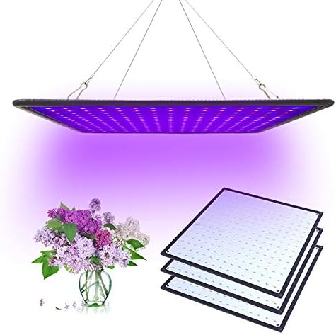XLQF Full Spectrum LED Grow Light Ultrathin Panel Hydroponics Indoor Plant Veg Flower Lamp For Growing Room Tent Phyto Lamp