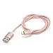 AutumnFall 2.4 A Micro USB Charging Cable Magnetic Adapter Charger for Samsung Android LG (Rose Gold)