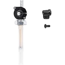 Non-Vacuum Petcock Fuel Valve For Honda Shadow VT1100C 1987-1996 - ON/OFF/RES, M18 Thread
