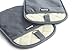 Honla 4 Piece Rectangular Pot Holders with Pockets,Heat Resistant to 500 F,Flexible Non Slip Silicone Grip Hot Pads,Grey