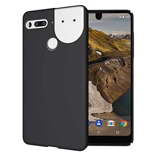 Essential Phone PH-1 Case, TUDIA Low Profile Design [LULA 2.0] [Improved Version] Polycarbonate Snap On Back Protective Cover for Essential Phone PH-1 (Compatible with 360 Camera) (Matte Black)