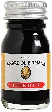 Herbin Ink Bottle (Ambre de Birmanie - 10ML) 11541T