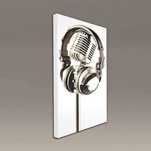 Acoustic Panels with art : 3' x 2' x 2" MICROPHONE 1