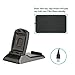 Fitbit Blaze Charger, Charger Stand, Replacement Charging Dock Station, Charger Cradle for Fitbit Blaze Smart Fitness Watch with Phone Holder and USB Charger Cable - Black