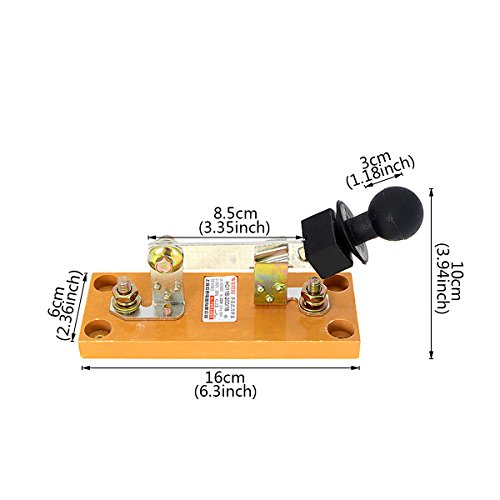 AC 400V 200A Single Throw Electric Brake Open Type Safety Knife Switch SPST
