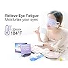 Idealyuan-Health-Care-Warm-Steam-Eye-Mask-for-Dry-Puffy-Fatigue-Eyes-with-Lavender-10-Packs Idealyuan 10 Packs Lavender Heated Steam Eye Mask for Dry Puffy Fatigue Self-heating Disposable Space Eye Masks