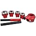 New Ratchet Pipe Threader Kit Set Handle Plumbing Case Ratcheting w/5 Stock Dies Handle Plumbing Case