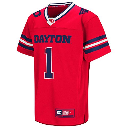 Youth NCAA Dayton Flyers Football Fashion Jersey (Team Color) - L