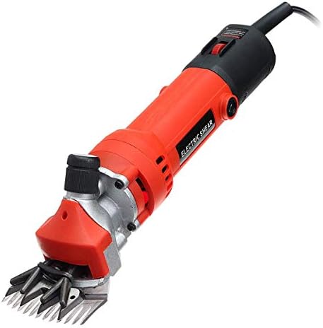 Bloomerang Electric Goat/Sheep Hair Trimmer Machine Tool, 600 W, 220 V (Red)