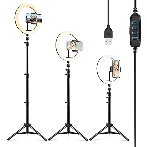 ESR Ring Light with Tripod Stand & Phone Holder,10\