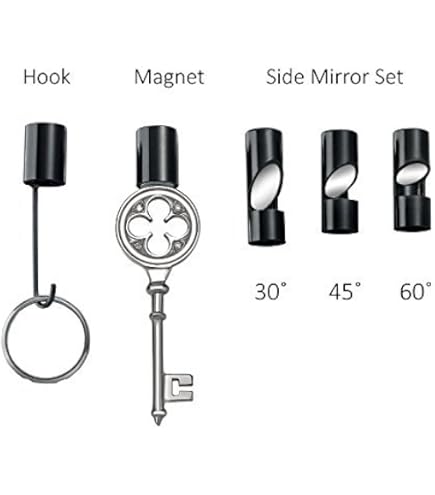 Supereyes NA002-1 Digital Borescope Side View Mirror Set 30