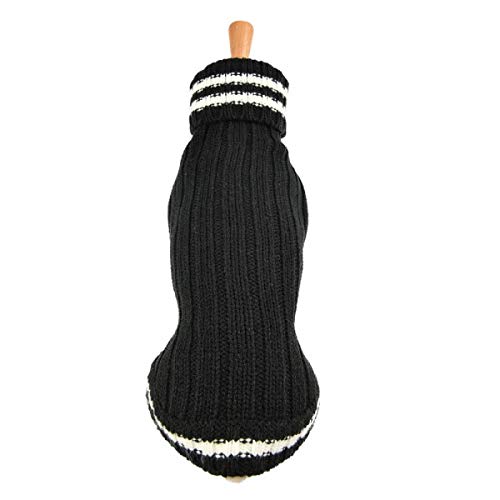 Doogy Novelty Dog Tennis Jumper Black