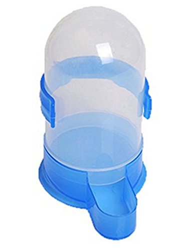 Freedi Pet Bird Drinker Feeder Waterer Clip Pet Accessories Plastic Automatic Feeding Device for Pet Bird Pigeon Parrots Cage size 500ml