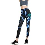 Printed Women’s Full-Length Athletics Pants Yoga Workout Leggings Thin Capris