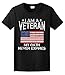 Veteran Gift My Oath Never Expires American Flag Ladies T-Shirt