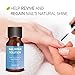 Evagloss Natural Nail Repair Solution - for Toenail and Fingernail Fungus, Restores Discolored and Damaged Nails