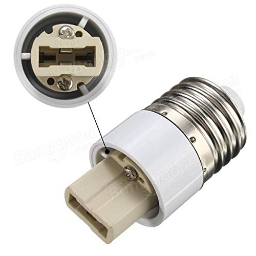 ES E27 Standard Edison Screw To G9 Bulb Base Lamp Socket Fitting