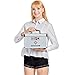 Jssmst Locking Medicine Storage Box - Medication and Prescription Drugs Storage Box, 12 x 7.68 x 7.48 inches, Silver(MC17022)