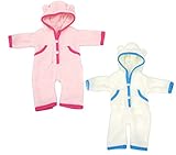 AOFUL Baby Doll Clothes for 16 Inch American Girl (2 Pack in Deffrent Color)