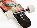 VOLADOR Urban Freeride Pro Longboard Cruiser 40-42inch | Canadian Maple Wood Deck & Forged Reverse Kingpin Truck | Drop Through Longboard Complete Setup for Urban Commuting (Splash)
