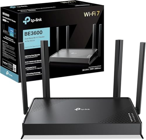 Archer BE220 - Router WiFi 7, Doble Banda, Puertos Gigabit
