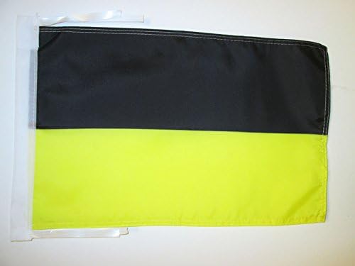 AZ FLAG, Kashubians Flag, 18'' x 12'', 100% Polyester Cassubians Small Banner with Two Cords, Fade Resistant, Vivid Colors